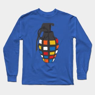 Rubik's Grenade Long Sleeve T-Shirt